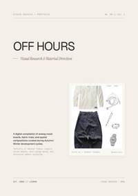 OFF HOURS — разворот 1